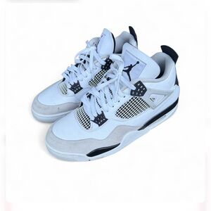 Size 11 Jordan Retro 4 Military Black sneakers men